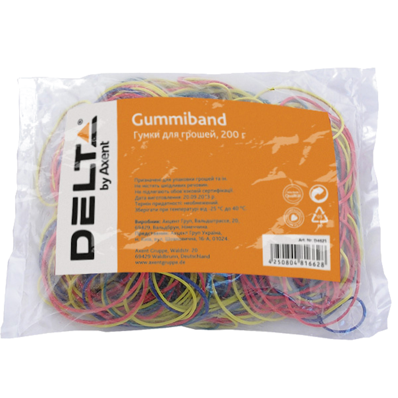 Гумки для банкнот DELTA (D4621)